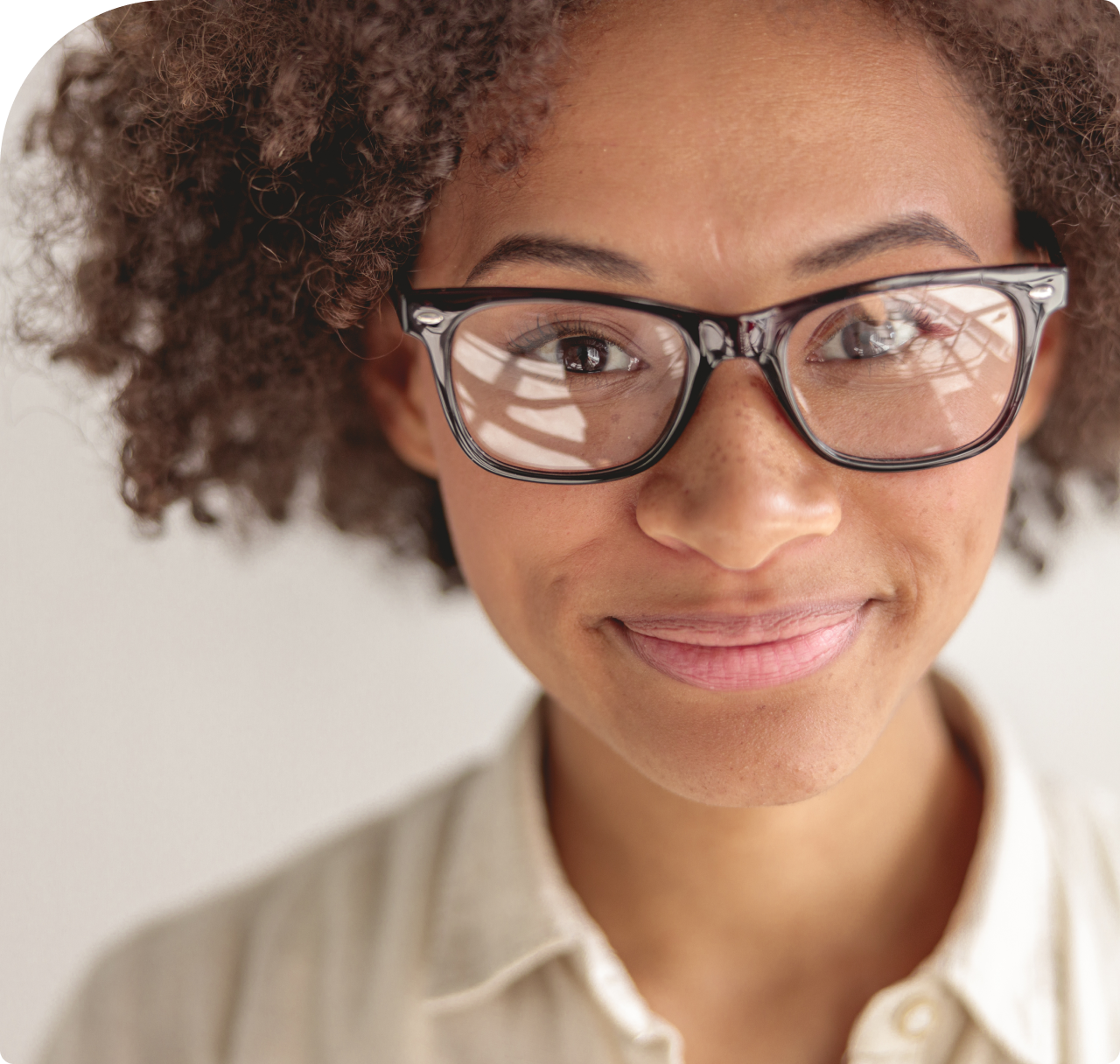 girl with glasses girl with glasses
